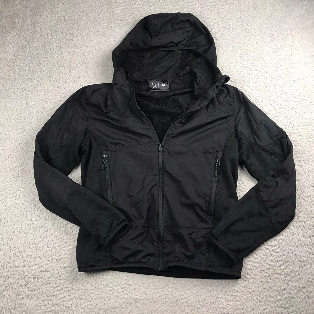 Triple Aught Design TAD Javelin Insulator Jacket Womens M Black Hooded Hybrid